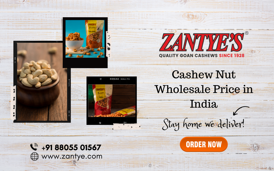 cashew nut wholesale price in India