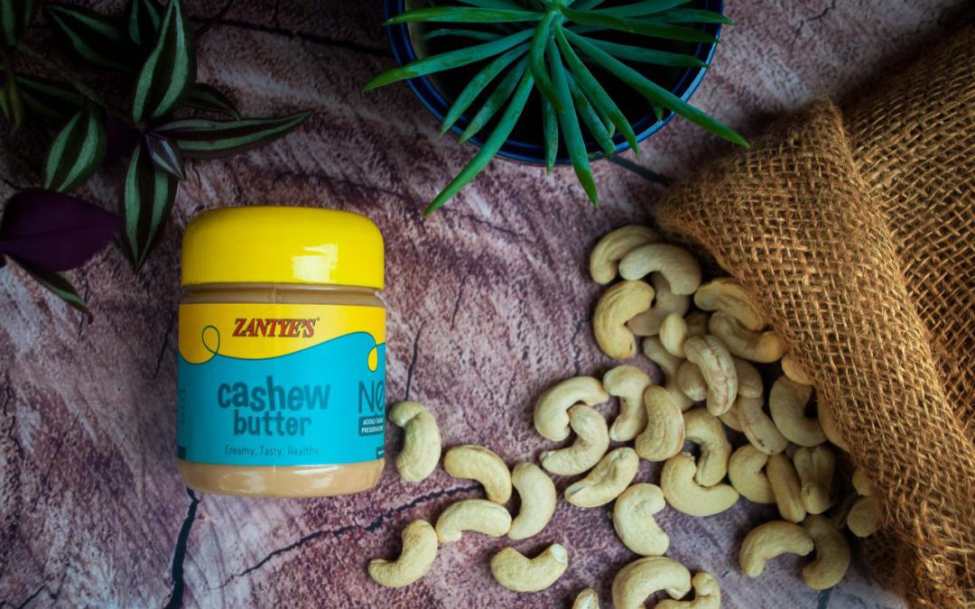 Zantye cashew butter jar | buy cashew butter online in India