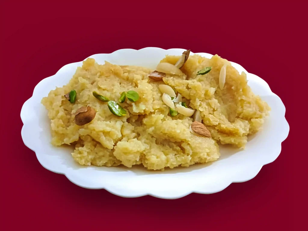 Zantye’s cashew & almond halwa